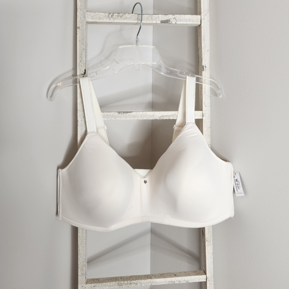 Adore Me Bra NWT womens 46DD Jeanette Demi wireless ivory white - Picture 1 of 5